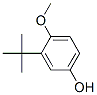 4-methoxy-3-tert-butyl-phenol Struktur
