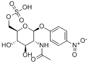 4-Nitrophenyl2-acetamido-2-deoxy-b-D-glucopyranoside-6-sulfatepotassiumsalt|4-硝基苯基 2-乙酰氨基-2-脱氧-6-磺基-BETA-D-吡喃葡萄糖苷