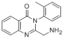 2-(AMINOMETHYL)-3-(2-METHYLPHENYL)-4(3H)-QUINAZOLINONE 结构式