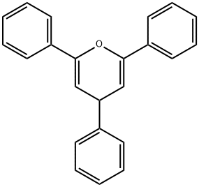 2,4,6-Triphenyl-4H-pyran,801-06-9,结构式