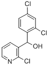 2-Chloro-alpha-(2,4-dichlorophenyl)-3-pyridinemethanol Structure