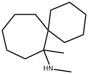 Spiro[5.6]dodecan-7-amine, N,7-dimethyl- (8CI) Struktur