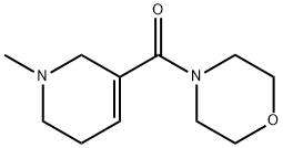 Morpholine, 4-(1,2,5,6-tetrahydro-1-methylnicotinoyl)- (8CI) Structure