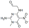 Acetaldehyde, [(2-amino-1,6-dihydro-1-methyl-5-nitro-6-oxo-4-pyrimidinyl)amino]- (8CI)|