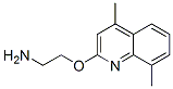 Quinoline, 2-(2-aminoethoxy)-4,8-dimethyl- (8CI) Structure