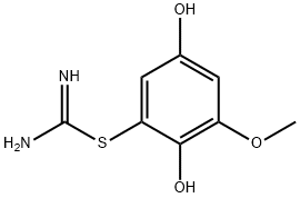 Pseudourea, 2-(2,5-dihydroxy-3-methoxyphenyl)-2-thio- (8CI)|