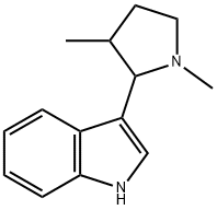 Indole, 3-(1,3-dimethyl-2-pyrrolidinyl)- (8CI),801175-13-3,结构式