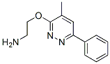 Pyridazine, 3-(2-aminoethoxy)-4-methyl-6-phenyl- (8CI) 结构式