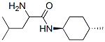 Valeramide, 2-amino-4-methyl-N-(4-methylcyclohexyl)-, L-trans- (8CI) 结构式