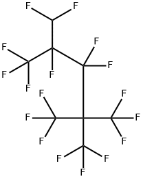 1H-PERFLUORO-2,4,4-TRIMETHYLPENTANE 96 化学構造式