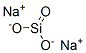 disodium dioxido-oxo-silane 化学構造式