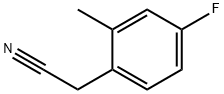 Benzeneacetonitrile, 4-fluoro-2-methyl- (9CI)