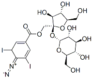 O-(4-diazo-3,5-diiodobenzoyl)sucrose|