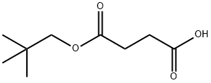 (2,2-dimethylpropyl) hydrogen succinate Structure