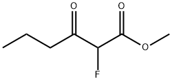 Hexanoic  acid,  2-fluoro-3-oxo-,  methyl  ester Structure