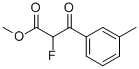 Benzenepropanoic acid, alpha-fluoro-3-methyl-beta-oxo-, methyl ester (9CI),80171-30-8,结构式