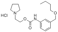 80171-64-8 2-(1-Pyrrolidinyl)ethyl m-(butoxymethyl)carbanilate hydrochloride