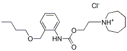 80171-83-1 2-(1-azoniacyclohept-1-yl)ethyl N-[2-(butoxymethyl)phenyl]carbamate ch loride