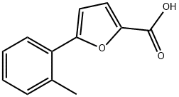 5-(2-Methyl phenyl)-furan-2-carboxylic acid Structure