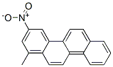 1-methyl-3-nitro-chrysene Struktur