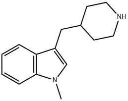 Indole, 1-methyl-3-(4-piperidylmethyl)- (8CI)|