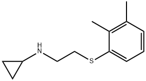 Cyclopropylamine, N-[2-(2,3-xylylthio)ethyl]- (8CI)|