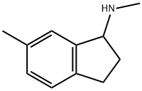 2,3-DIHYDRO-6,N-DIMETHYL-1H-INDEN-1-AMINE Structure