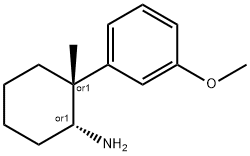 Cyclohexylamine, 2-(m-methoxyphenyl)-2-methyl-, cis- (8CI) 结构式