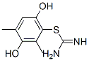 Pseudourea, 2-(3,6-dihydroxy-2,4-xylyl)-2-thio- (8CI),802005-25-0,结构式