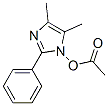 Imidazole, 1-acetoxy-4,5-dimethyl-2-phenyl- (8CI) 结构式