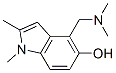 인돌-5-올,4-[(디메틸아미노)메틸]-1,2-디메틸-(8CI)