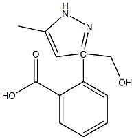 Pyrazole-3-methanol, 5-methyl-, benzoate (ester) (8CI) 结构式