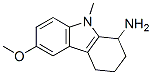 Carbazole, 1-amino-1,2,3,4-tetrahydro-6-methoxy-9-methyl- (8CI) Structure