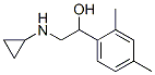 Benzyl alcohol, alpha-[(cyclopropylamino)methyl]-2,4-dimethyl- (8CI) Structure