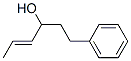 Benzenepropanol, alpha-1-propenyl- Struktur