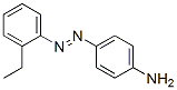 Aniline, p-[(o-ethylphenyl)azo]- (8CI) Structure