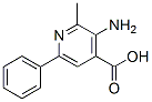 Isonicotinic acid, 3-amino-2-methyl-6-phenyl- (8CI) Structure