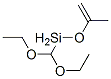 diethoxymethyl[(1-methylvinyl)oxy]silane Structure