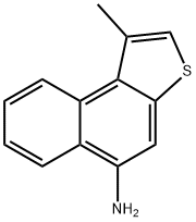 Naphtho[2,1-b]thiophen-5-amine, 1-methyl- (8CI) Structure