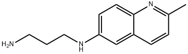 Quinaldine, 6-[(3-aminopropyl)amino]- (8CI),802302-31-4,结构式