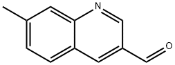 7-Methylquinoline-3-carbaldehyde Structure