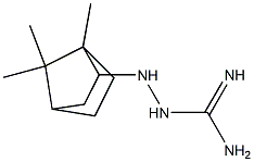 Guanidine, (2-bornylamino)-, (-)- (8CI) Structure