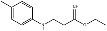 Propionimidic acid, 3-p-toluidino-, ethyl ester (8CI),802311-72-4,结构式