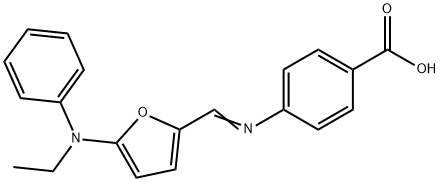 Benzoic  acid,  p-[[5-(N-ethylanilino)furfurylidene]amino]-  (8CI)|