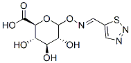 1,2,3-thiadiazole-5-carboxaldoxime glucuronide Structure