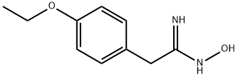 2-(4-乙氧基苯基)-N-羟基乙酰亚胺 结构式