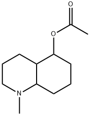 5-Quinolinol,decahydro-1-methyl-,acetate(8CI) 结构式