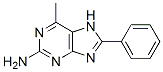 Purine, 2-amino-6-methyl-8-phenyl- (8CI) Struktur