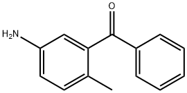 Benzophenone, 5-amino-2-methyl- (8CI) 化学構造式