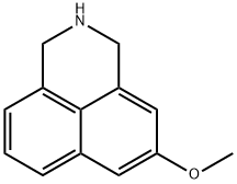 5-METHOXY-2,3-DIHYDRO-1H-BENZO[DE]ISOQUINOLINE Struktur
